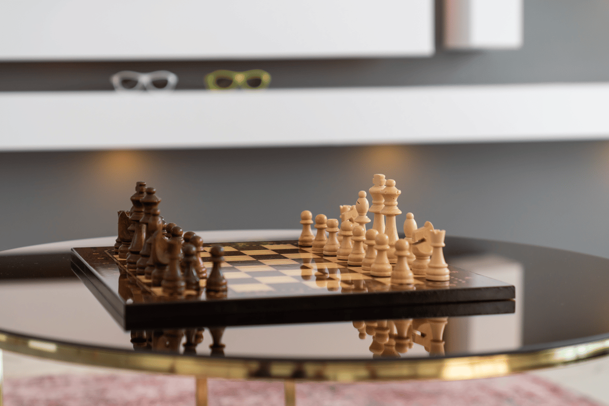 Reconnaître pièces du jeu d'échecs